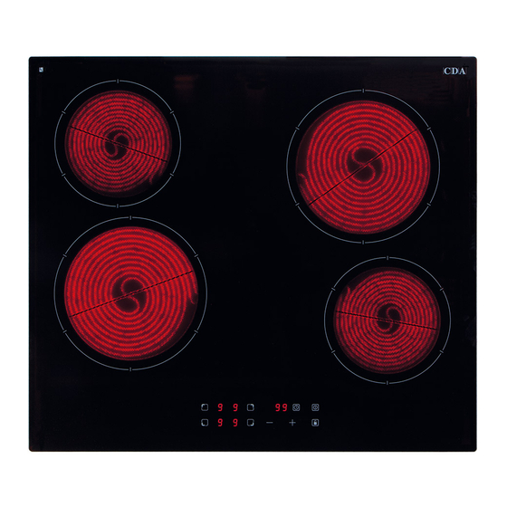CDA hc6620 Manual For Installation, Use And Maintenance