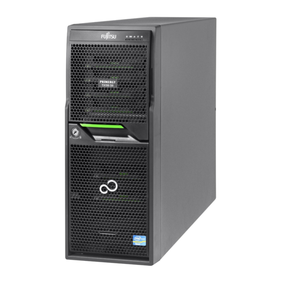 Fujitsu PRIMERGY TX150 S8 System Configurator And Order-Information Manual
