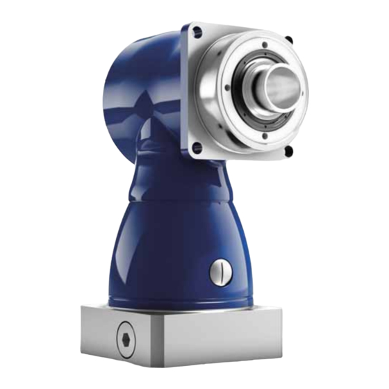 Wittenstein Alpha Advanced HG+ Series Operating Manual