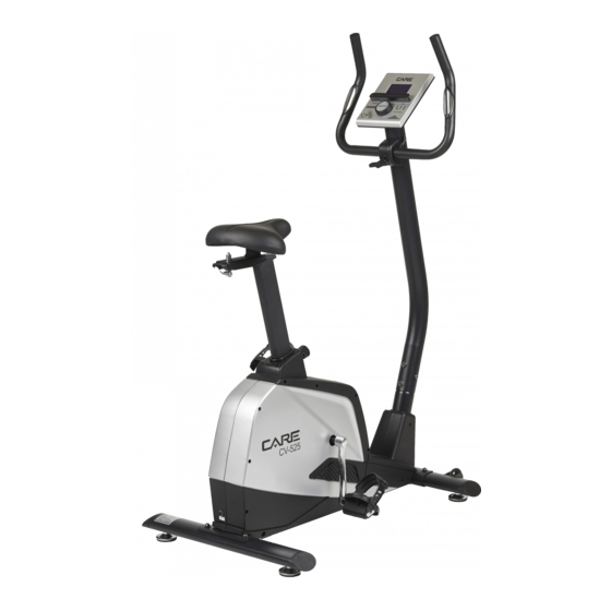 CARE FITNESS CV-525 Manual