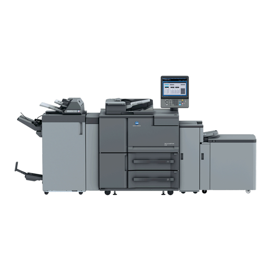 Konica Minolta AccurioPrint 2100 Shortcut Manual