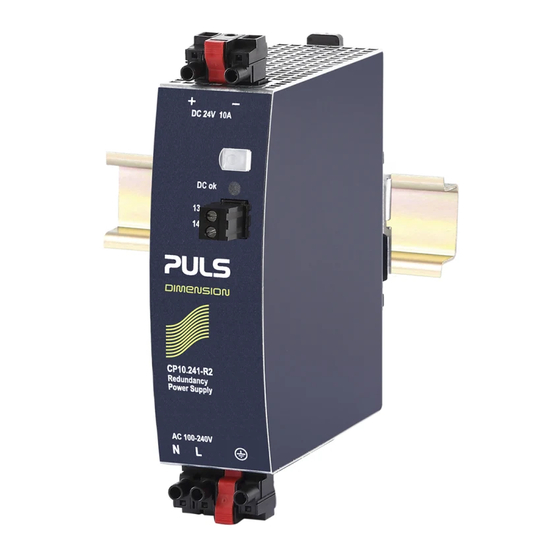 Puls Dimension CP-Series Manual