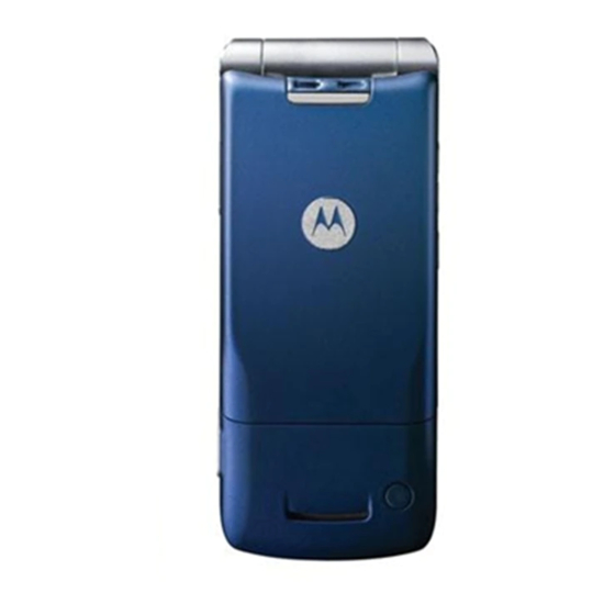 Motorola KRZR K1m User Manual