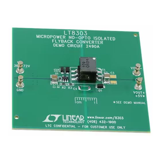 Linear Technology DC2490A Demo Manual