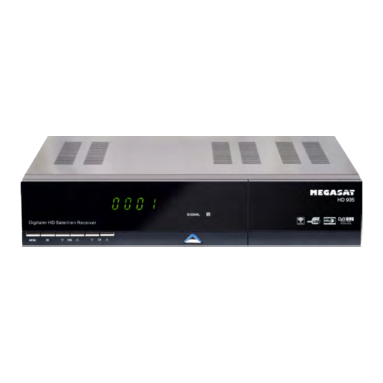 Megasat HD 935 User Manual