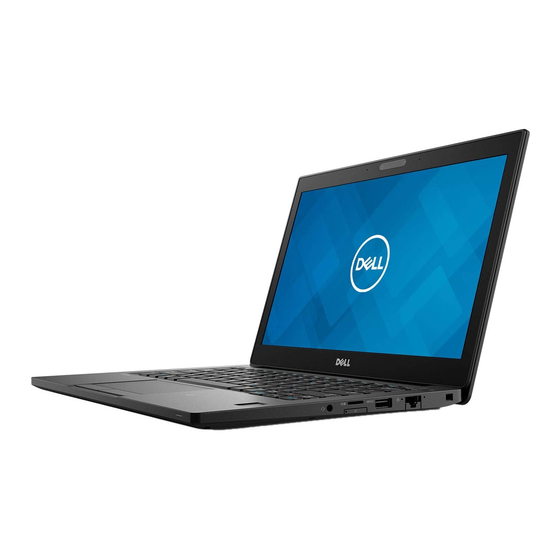 Dell Latitude 7290 Quick Start Manual