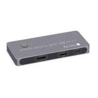 Techly IDATA KVM-DPC8K Manual