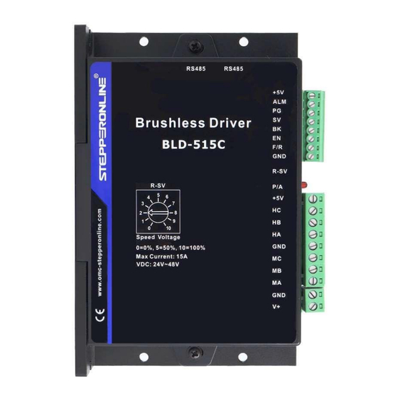 StepperOnline BLD-515C User Manual