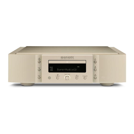 Marantz SA-11S2 User Manual