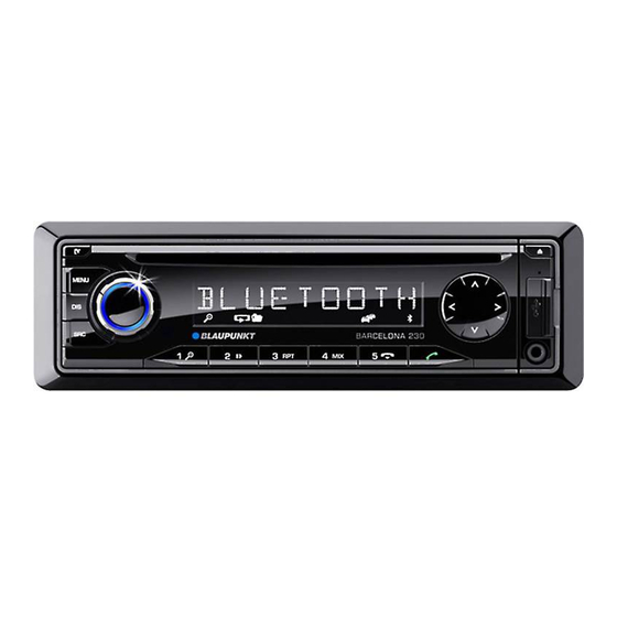 Blaupunkt BARCELONA 230 Operating And Installation Instructions