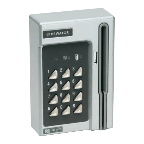 Bewator BC615 Quick Manual