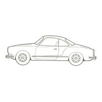 Volkswagen 1974 Karmann Ghia Owner's Manual