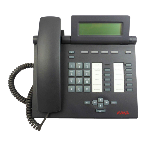 Avaya T3 Classic User Manual