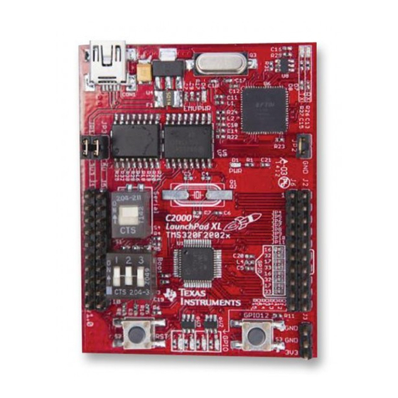 Texas Instruments LAUNCHXL-F28027 User Manual