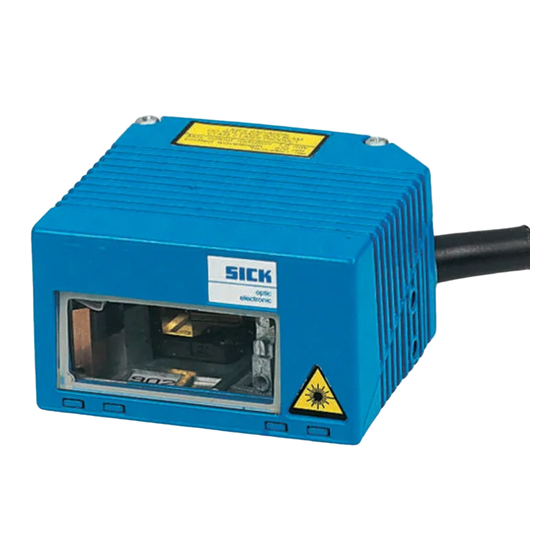 SICK CLV 410 User's Installation And Operation Manual