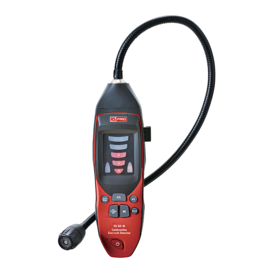 RS PRO RS GD-36 Instruction Manual