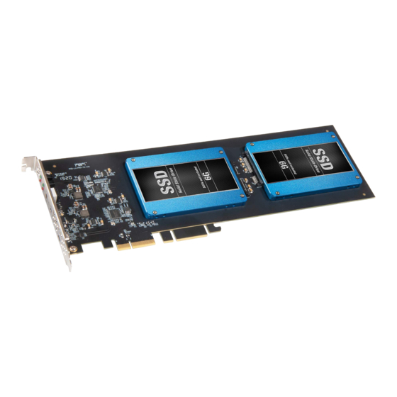 Sonnet Fusion Dual 2.5-inch SSD RAID Quick Start Manual