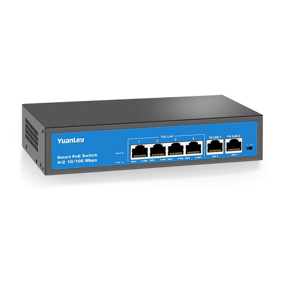 YUANLEY YS2042F-P Installation Manual