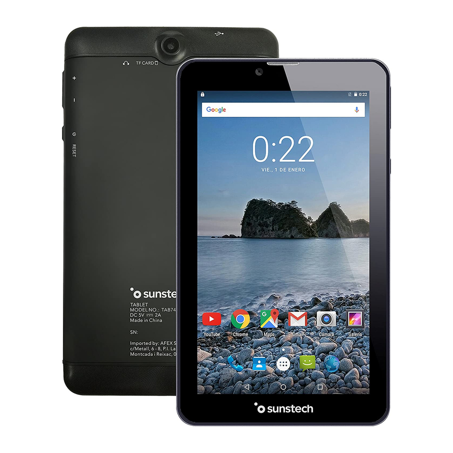 Sunstech TAB743GQC User Manual