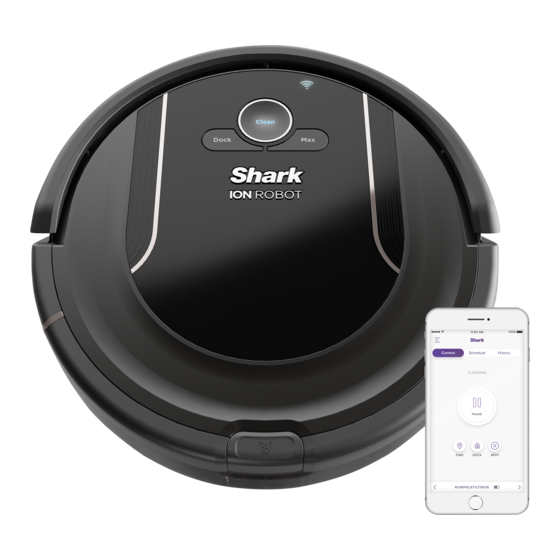 Shark ION RV850C Getting Started