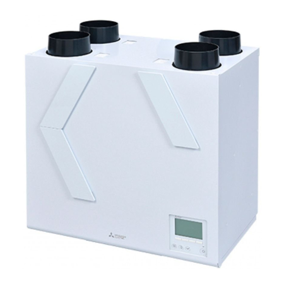 Mitsubishi Electric VL-250CZPVU Series Installation Manual