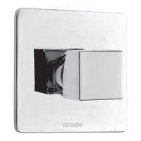Bossini Z00007/Z00067 Installation And Care Instructions
