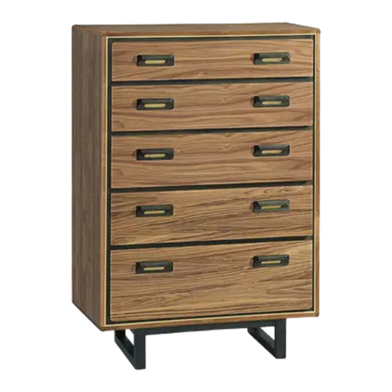 Whittier Wood Furniture 1162RLNa Assembly Instructions Manual