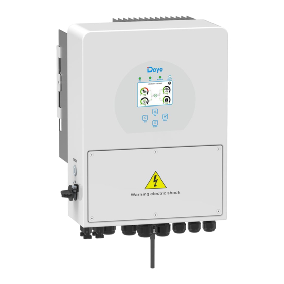 DEYE SUN-3K-SG04LP1-24-EU USER MANUAL Pdf Download | ManualsLib