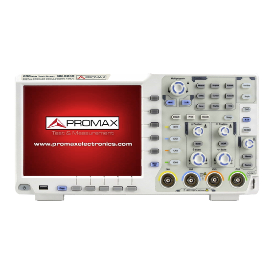Promax OD-624B Manual