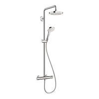 Hans Grohe Croma Select S 27254821 Installation/User Instructions/Warranty