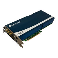 Alpha Data ADM-PA120 User Manual
