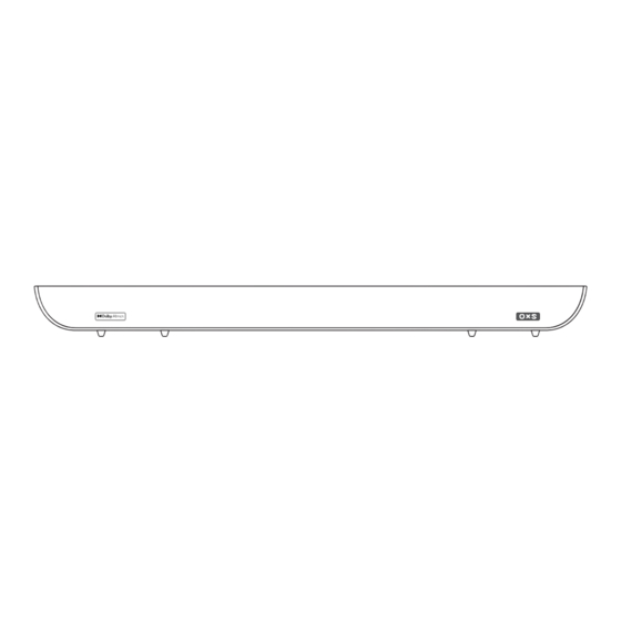 OXS S5 User Manual