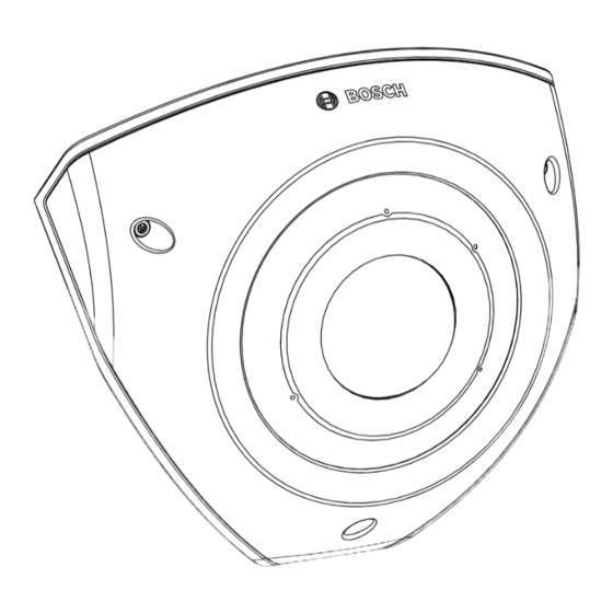 Bosch FLEXIDOME corner 7100i IR Installation Manual