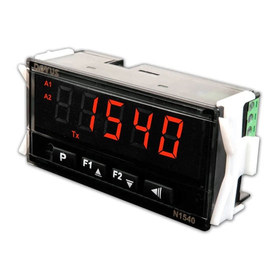 Novus N1540 User Manual