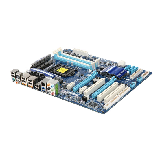 Gigabyte GA-P55A-UD3P User Manual