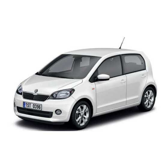 Skoda 2012 Citigo Owner's Manual