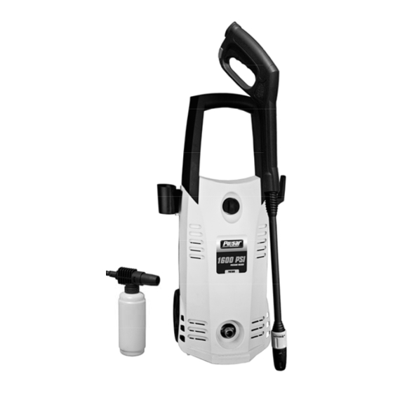 Pulsar 1600 psi pressure washer discount