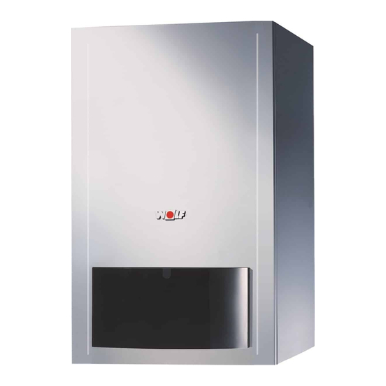 Wolf CGB-75 Installation And Technical Manual