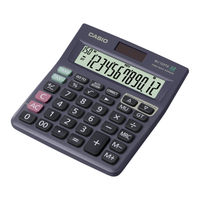 Casio MJ-120TG User Manual