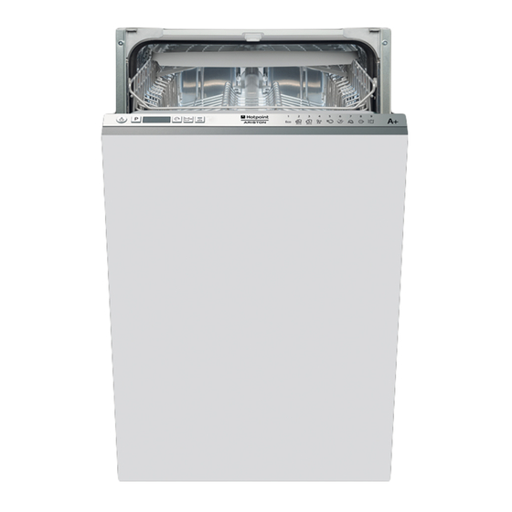 Hotpoint Ariston LSTF 9B116 Operating Instructions Manual