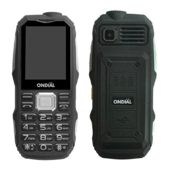 Ondial 10780 Instructions For Use Manual