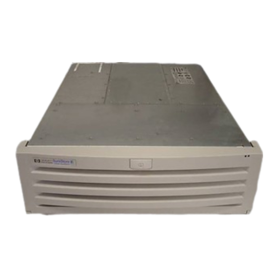HP SureStore E Disk System FC10 User's And Service Manual