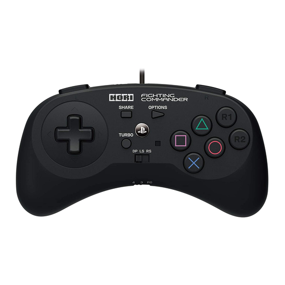 HORI Fighting Commander Instruction Manual