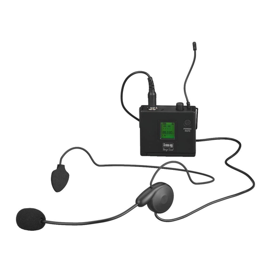 IMG STAGELINE TXS-81SX Quick Manual