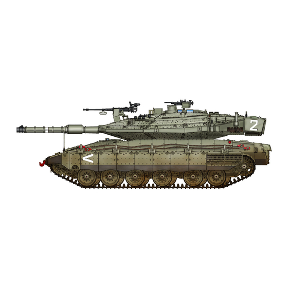 Eduard IDF Merkava Mk.IV armour shields Quick Start Manual
