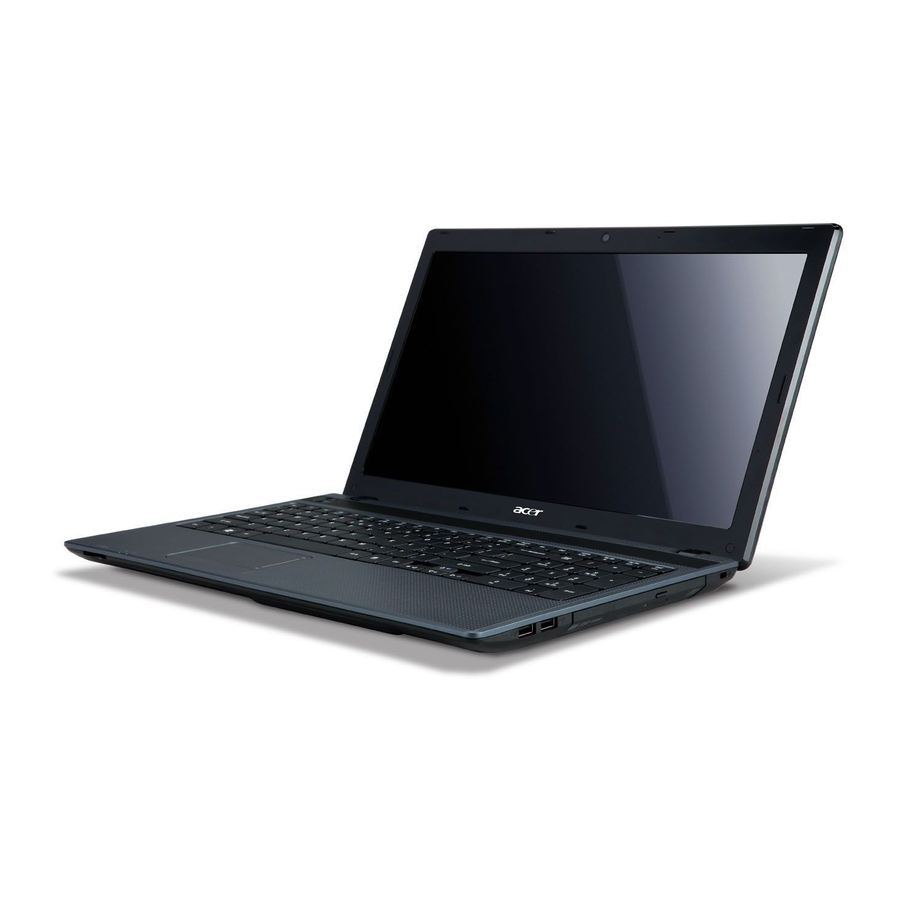 Acer Aspire 4752 Service Manual