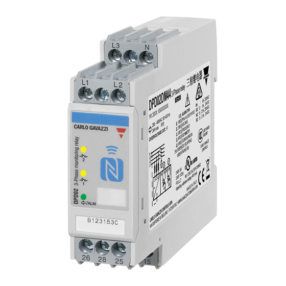 CARLO GAVAZZI DPD02DM44B User Manual