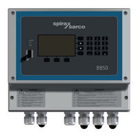 Spirax Sarco B850-P Quick Start Manual