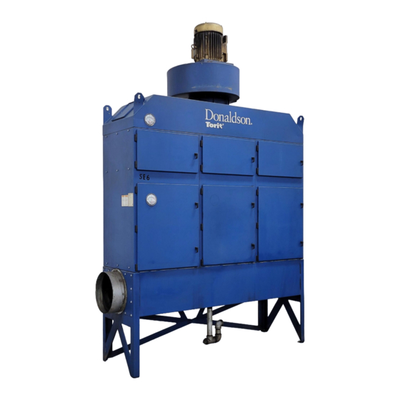 Torit Donaldson WSO 20 Installation And Operation Manual