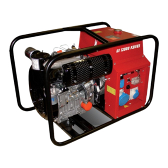 Mosa GE 12000 KDI GS Use And Maintenance Manual